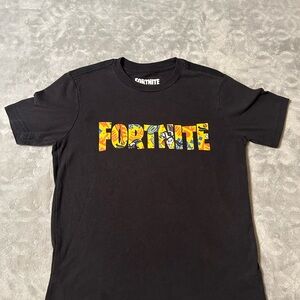 Fortnite Black Graphic Logo Tee